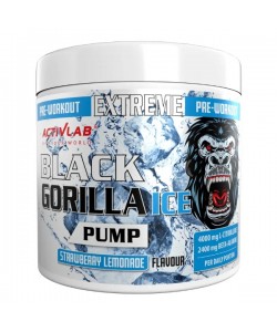 Комплекс до тренировки Activlab Black Gorilla Ice Pump 300 g /30 servings/ Strawberry Lemonade