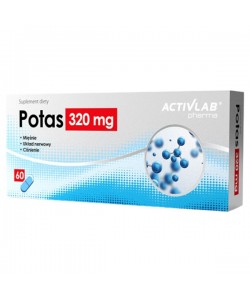 Микроэлемент Калий для спорта Activlab Potas 320 mg 60 Caps