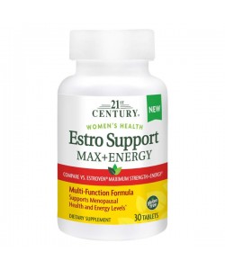 Комплекс при менопаузе 21st Century Women's Health Estro Support Max + Energy 30 Tabs