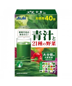 Детокс Asahi Green Juice (Aojiru with 21 vegetables) 3,3 g 40 sticks