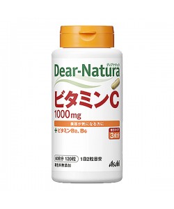 Витамин C Asahi Dear-Natura Vitamin C (jar) 120 Tabs