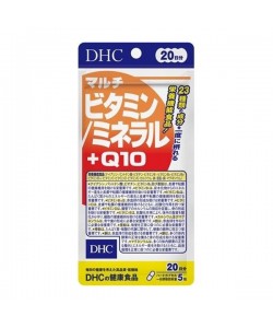 Витаминно-минеральный комплекс DHC Multivitamins + Multiminerals with Q10 100 Tabs