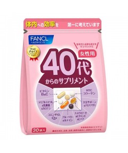 Витаминно-минеральный комплекс для женщин Fancl 40s Supplement for Women 30 packs