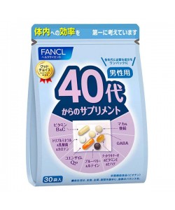 Витаминно-минеральный комплекс для мужчин Fancl 40s Supplement for Men 30 packs