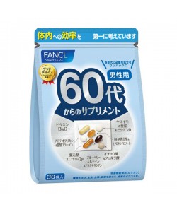 Витаминно-минеральный комплекс для мужчин Fancl 60s Supplement for Men 30 packs