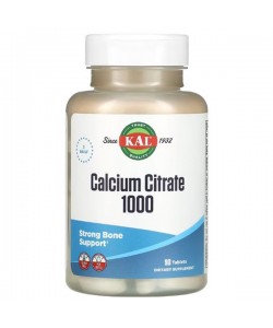 Микроэлемент Кальций KAL Calcium Citrate 1000 mg 90 Tabs