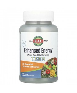 Витаминно-минеральный комплекс KAL Enhanced Energy Teen 60 Veg Tabs