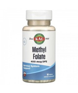 Фолиевая кислота KAL Methyl Folate 400 mcg 90 Tabs