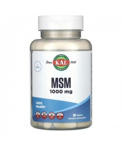 Комплекс для суставов KAL MSM 1000 mg 80 Tabs