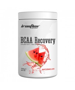 Аминокислота BCAA для спорта IronFlex BCAA Recovery 500 g /87 servings/ Watermelon