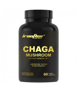 Грибной комплекс IronFlex Chaga Mushroom 60 Veg Caps