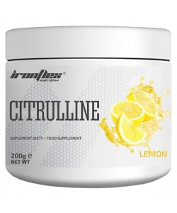 Цитруллин для спорта IronFlex Citrulline 200 g /80 servings/ Lemon