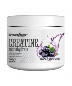 Креатин моногидрат IronFlex Creatine Monohydrate 300 g /120 servings/ Black Currant
