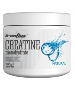 Креатин моногидрат IronFlex Creatine Monohydrate 300 g /120 servings/ Natural flavour