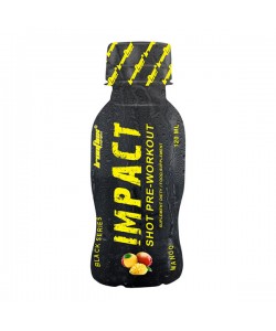 Комплекс до тренировки IronFlex Impact Pre-Workout Shot 120 ml /4 servings/ Mango