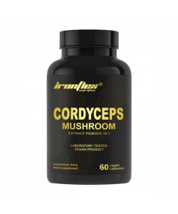 Грибной комплекс IronFlex Cordyceps Mushroom 60 Veg Caps