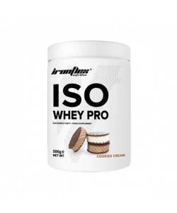 Протеин IronFlex Iso Whey Pro 500 g /16 servings/ Cookies Cream