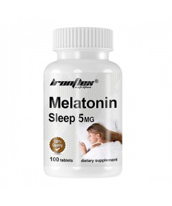 Мелатонин для спорта IronFlex Melatonin Sleep 5 mg 100 Tabs