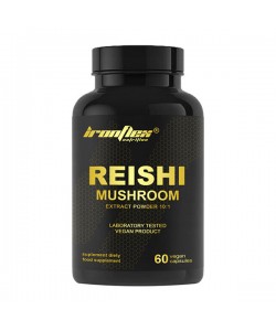 Грибной комплекс IronFlex Reishi Mushroom 60 Veg Caps