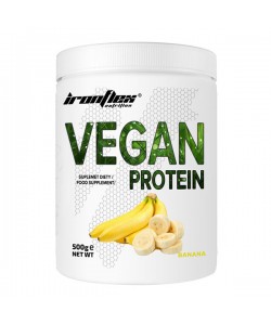 Протеин IronFlex Vegan Protein 500 g /17 servings/ Banana
