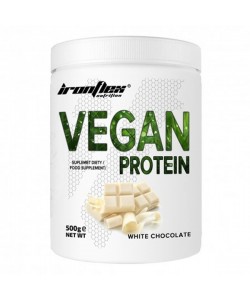 Протеин IronFlex Vegan Protein 500 g /17 servings/ White Chocolate
