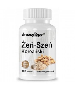 Натуральная добавка для спорта IronFlex Zen-Szen Koreanski 100 Tabs