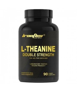 Теанин для спорта IronFlex L-Theanine Doubble Strength 200 mg 90 Veg Caps