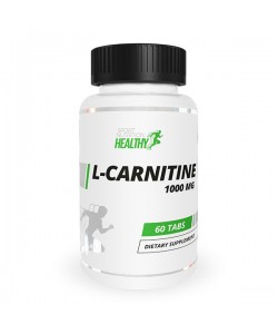Жиросжигатель для спорта MST Nutrition Healthy by MST L-Carnitine 1000 mg 60 Tabs