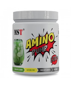 Комплекс до тренировки MST Nutrition Amino Pump 500 g /50 servings/ Green Apple
