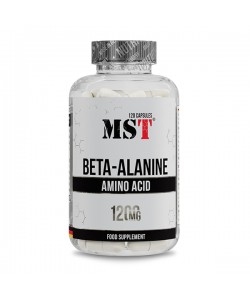 Бета-аланин для спорта MST Nutrition Beta-Alanine 120 Caps