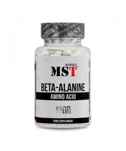 Бета-аланин для спорта MST Nutrition Beta-Alanine 60 Caps