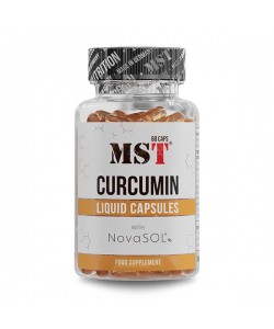 Куркумин для спорта MST Nutrition Curcumin NovaSOL 60 Caps