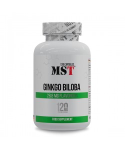 Гинкго Билоба для спорта MST Nutrition Ginkgo Biloba 120 Caps