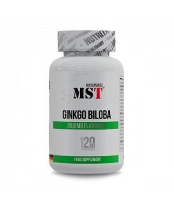 Гинкго Билоба для спорта MST Nutrition Ginkgo Biloba 60 Caps