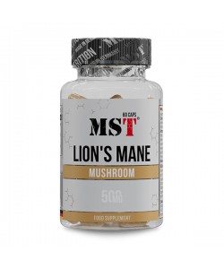 Натуральная добавка для спорта MST Nutrition Lion's Mane Mushroom 60 Caps
