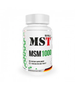 Хондропротектор (для спорта) MST Nutrition MSM 1000 90 Tabs