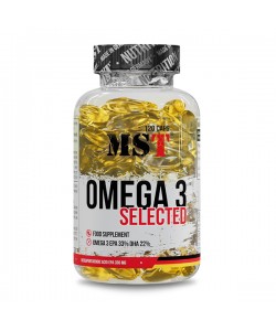 Омега для спорта MST Nutrition Omega 3 Selected 55% 120 Caps
