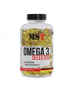 Омега для спорта MST Nutrition Omega 3 Selected 55% 240 Caps