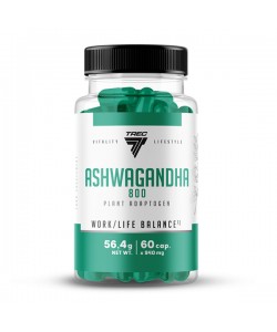Ашфаганда для спорта Trec Nutrition Ashwagandha 800 60 Caps