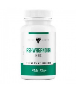 Ашфаганда для спорта Trec Nutrition Ashwagandha MAX 60 Caps