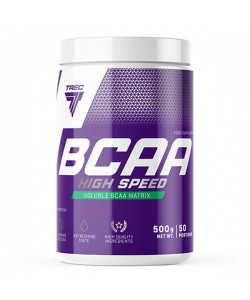 Аминокислота BCAA для спорта Trec Nutrition BCAA Hight Speed 500 g /50 servings/ Cola