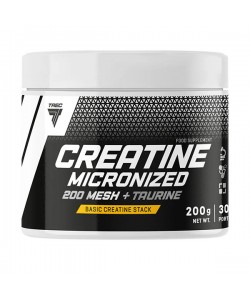 Креатин моногидрат Trec Nutrition Creatine Micronized 200 MESH + Taurine 200 g /30 servings/