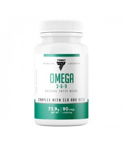 Омега для спорта Trec Nutrition Omega 3-6-9 90 Caps