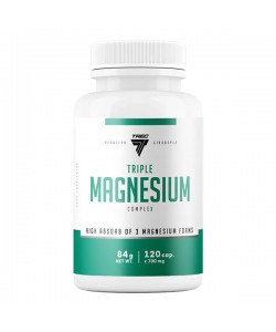 Микроэлемент Магний для спорта Trec Nutrition Triple Magnesium Complex 120 Caps