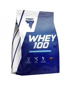 Протеин Trec Nutrition Whey 100 900 g /30 servings/ Brownie