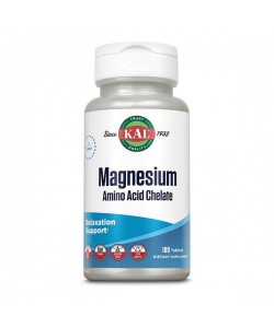 Микроэлемент Магний KAL Magnesium Amino Acid Chelate 100 Tabs