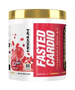 Комплексный жиросжигатель Magnum Nutraceuticals Fasted Cardio 205 g /50 servings/ Red Candy Blast