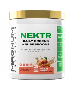 Антиоксиданты для спорта Magnum Nutraceuticals NEKTR Daily Greens + SuperFoods 315 g /30 servings/ Peach Burst