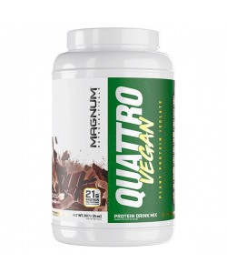 Протеин Magnum Nutraceuticals Quattro  Vegan Protein Drink Mix 907 g /30 servings/ Chocolate