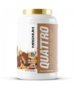 Протеин Magnum Nutraceuticals Quattro  Protein Drink Mix 910 g /49 servings/ Peanut Butter Cups